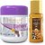 Aryanveda Tanend Bleach Cream 450gm And Almond  Olive Hair Oil for All Hair Type 200mL