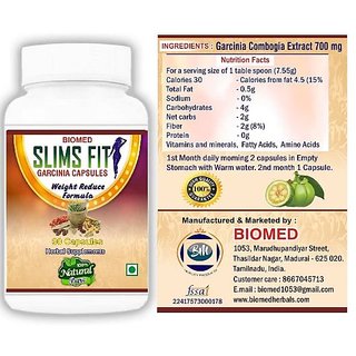                       SLIMS FIT Carcinia Capsules (90) ( weight reducing)                                              