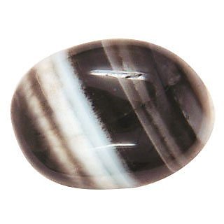                       Hoseki Sulemani Hakik Stone Akik Stone 9.20 Carat Balck Color Oval Shape for Unisex                                              