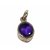 Hoseki Very Rare Quality Natural African Amethyst Jamunia Stone 10Crt for Locket