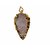 Hoseki Natural Rose Quartz Gemstone Arrowhead Locket