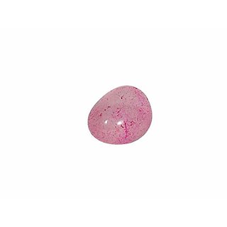                       Hoseki Natural Pink Onyx Lotus Gem Padma Ratna Gemstone 33.9ct                                              