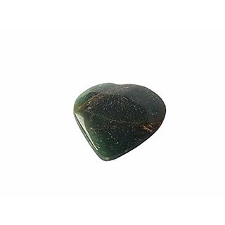                       Hoseki Natural Semi Precious Green Jade Gemstone Heart 63.3ct                                              