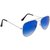 Adam Jones Unisex Black , Blue, Brown & Green UV Protected Full Rim Aviator Unisex Sunglasses (Pack of 5)