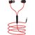 SwagMe Bassboss IE004 in-Ear Wired Earphones -Red
