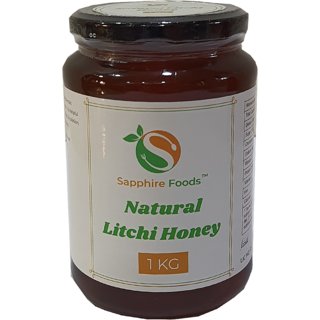                       Sapphire Food Natural Fresh Premium Quality Litchi Honey 1 Kg                                              