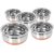 Stainless Steel Handi set for Daily needs of Kitchen Serving, Cooking Bowl  Steel Handi Set 5 pcs