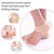 Combo Jade Face Massage Roller Facial Massager (With Gua Sha Stone)  1-Pair Anti Crack Heel Support Moisturizing Socks