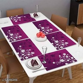 placemats set of 6 pcs/ table mat set of 6 pcs/ dining table placemat set of 6pcs/placemat set of 6 pcs(multicolour