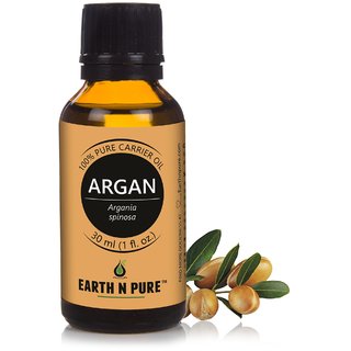                       Earth N Pure Argan Oil 100 Pure, Undiluted, Natural, Cold Pressed and Therapeutic Grade -Premium Moisturizer (30Ml)                                              