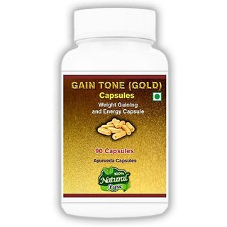                       GainTone (Gold) Capsules 90 ( weight gaining within 180 days)                                              