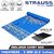 Strauss Mandala Yoga Mat- 5 mm- (Navy Blue)