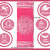 Strauss Mandala Yoga Mat- 5 mm- (Pink)