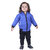Kid Kupboard Cotton Full-Sleeves Jackets for Kids Baby Boy's (Light Blue)