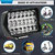 ESHOPGLEE NEW YPP Super Bright 21 Led Light Bar Universal Fog Lights For Bike  Cars 2 Pcs With 1 Pcs Pul-Push Switch