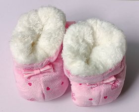Infants Soft And Stylish Booties For Winter