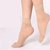 Nxt 2 Skn - Ladies Transparent Nylon Ankle Socks, Sheer Ankle Stockings for Women (Pack of 3)