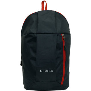 Lionbone 12 Ltr Trendy School Bag Navy Blue Polyester Tuition Bag College Water Resistant Bag