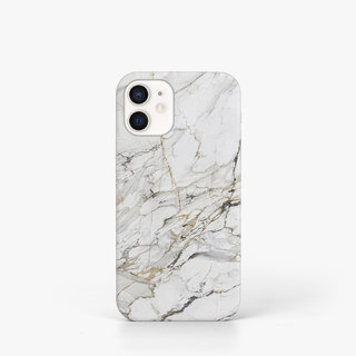                       Uphaar-Valley Marble Design Matt Finish Hard Back Case Cover For iPhone 12                                              