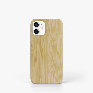                       Uphaar-Valley Wooden Design Matt Finish Hard Back Case Cover For iPhone 12                                              