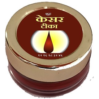                       Keshar Chandan Tika Made Wiith Pure Keshar  Prepare With Spritual                                              