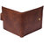 Krosshorn Leatherite Brown Formal RFID Wallet