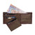 Krosshorn Faux Leather Brown Fashion Regular Wallet
