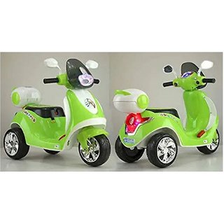                       'OH BABY(ACTIVA SCOOTER KIDS  SCOOTY)- Little 'Chime Baby 'Scooter Battery' Operated Ride' on Bike'- with Music and Ligh                                              