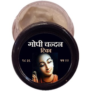                       Gopi Chandan Tika (Tilak) Made With Pure Chandan Stick With Spitural Mantra                                              