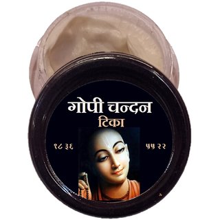 Gopi Chandan Tika (Tilak) Made With Pure Chandan Stick With Spitural Mantra Gopi Chandan Tika (Tilak) Made With Pure Chandan Stick With Spitural Mantra