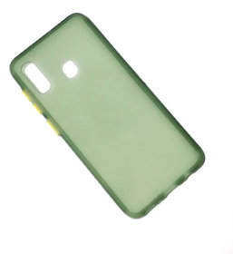 SAMSUNG A 21s MOBILE BACK COVER SOFT WITH SILICON BUTTON