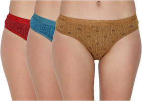 women Hipster multicolor panty