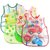 AURAPURO Baby Bib Soft Baby Bibs Waterproof Bib for Baby Bib for Newborn Toddler 3-24 Months(SET OF 3)