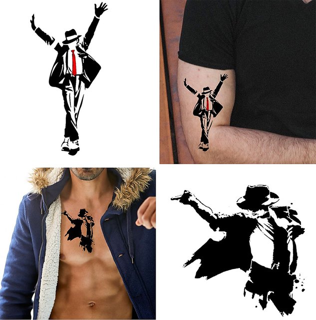Tattoos and Tattoo Flash Michael Jackson