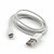 Ksj Usb Fast Charging Data Cable Pack Of 3 (White)
