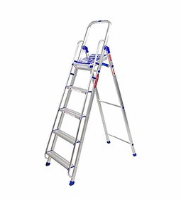 5 Step Ladder Original Pure Jindal Aluminium