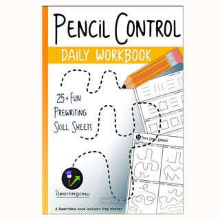                       ilearnngrow Motor Skill Kit (Lace Toys + Pencil Gripping  Workbook)                                              