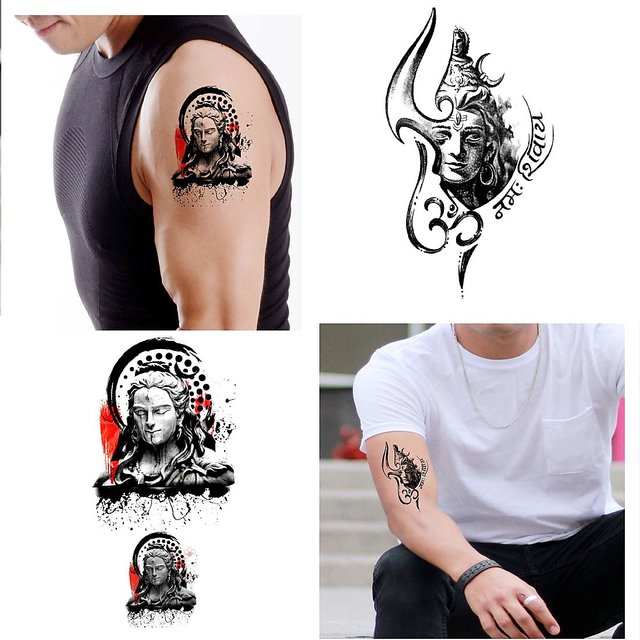 Shiva Tattoo | Shiva tattoo, Shiva tattoo design, Hindu tattoos