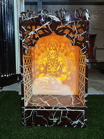 Sherawat Brothers Hanuman ji 3D Corian Mandir 32x19