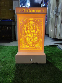 Sherawat Brothers Ganesh ji 3D Corian Mandir 33x13