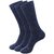 DDH Mens Multicolor Formal Full Length Socks (Pack of 3)