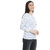 Sthree Women White Printed Round Neck Full Sleeve Cotton T-Shirt