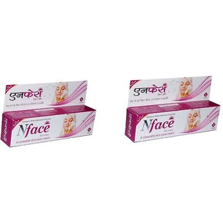                       N face Skin Fairness Cream Removing Scars Marks (PACK OF 2 PCS )15 gm                                              