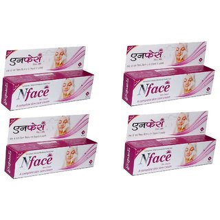 N face Skin Fairness Cream Removing Scars Marks (PACK OF 4 PCS )15 gm N face Skin Fairness Cream Removing Scars Marks (PACK OF 4 PCS )15 gm
