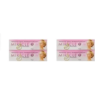 Miracle Shine And Glow Cream (Pack of 2 pcs.) 15 gm each Miracle Shine And Glow Cream (Pack of 2 pcs.) 15 gm each
