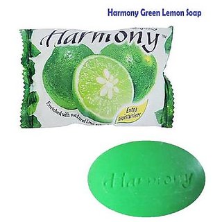                       Harmony Green Lemon Soap - Pack Of 1                                              