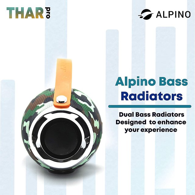 Buy ALPINO Thar Max 12 W Bluetooth Speaker Online - Get 72% Off