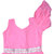 Flora Self Design Rayon Baby girls  Girls Frocks