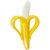 Silicone Banana Shaped Teething Toothbrush/Teether for Baby/Toddlers/Infants/Children (Yellow, Pack of 1)