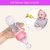 Silicone Squeeze Food Feeder with Feeding Spoon Ultra Soft Spoon  Round Base for Cereals (Pack of 2) multi Colour